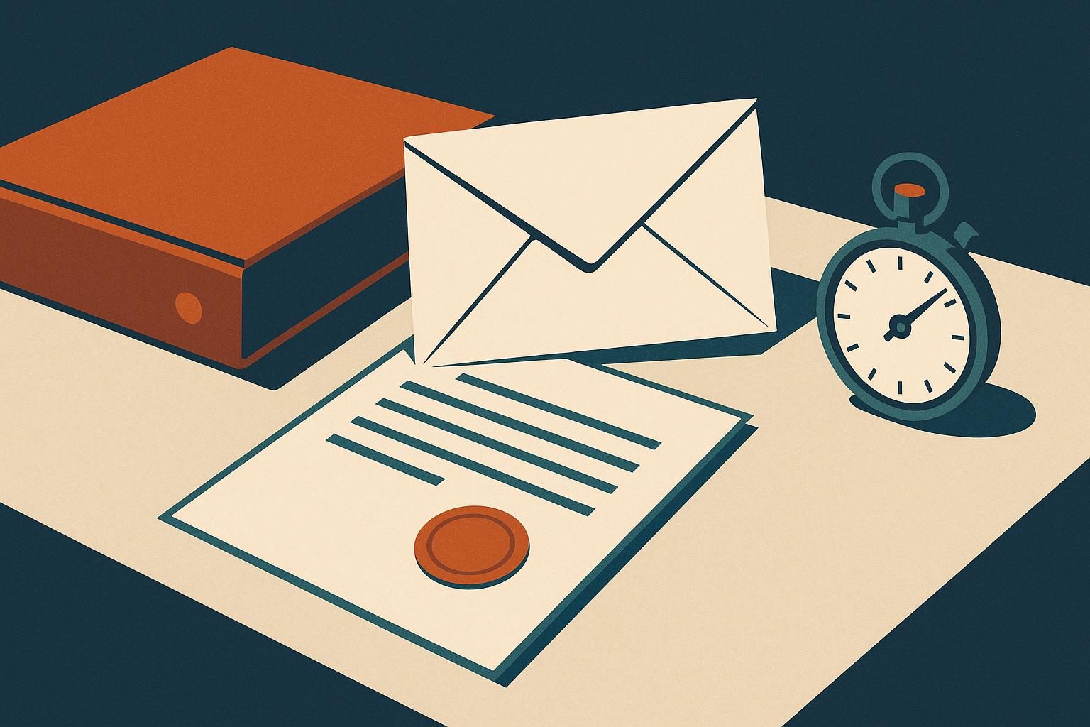 Editorial illustration for the article "Why the first breach messages should be drafted and approved before the incident".