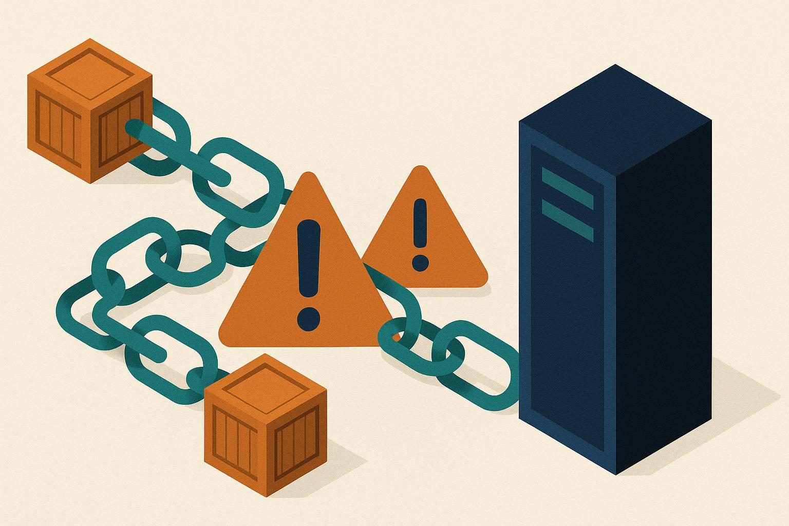 Editorial illustration for the article "How to run a third-party vendor breach tabletop exercise".